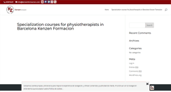 Desktop Screenshot of kenzenformacion.com